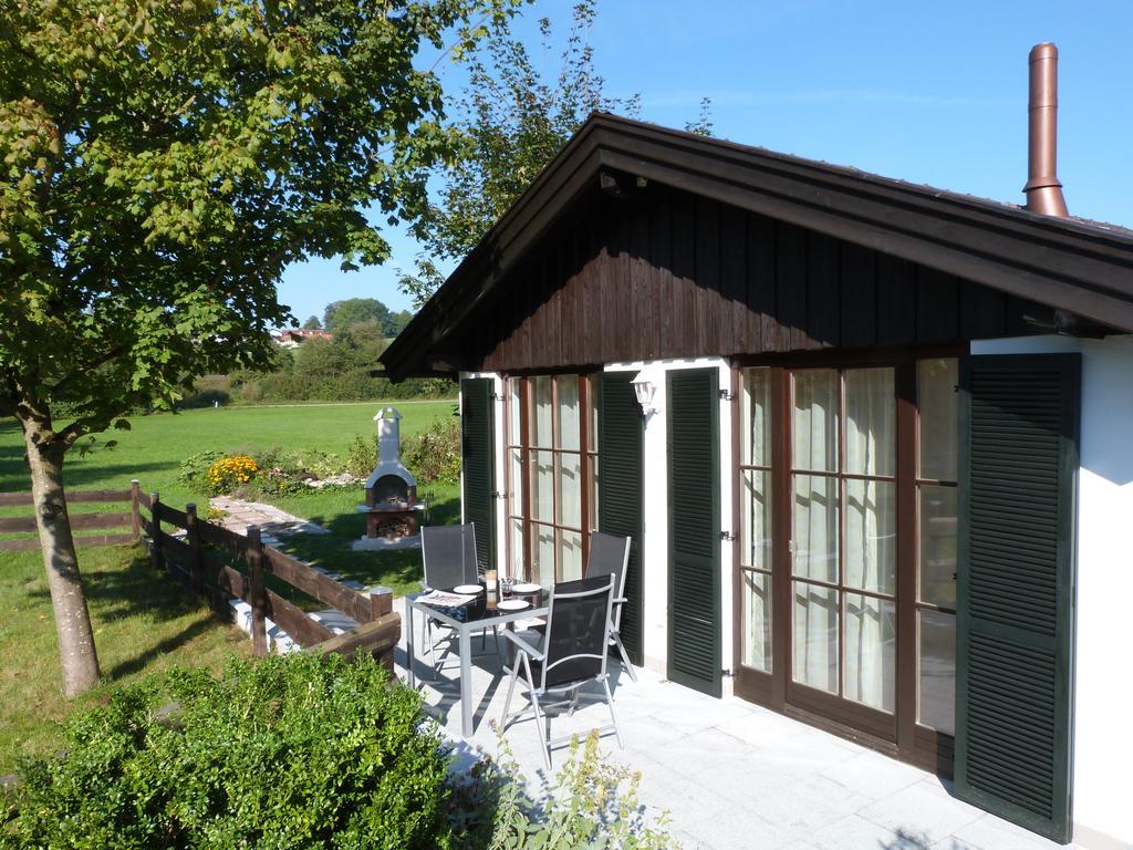 Chiemsee Comfort-Bungalow Mit Garten リムシュティング エクステリア 写真