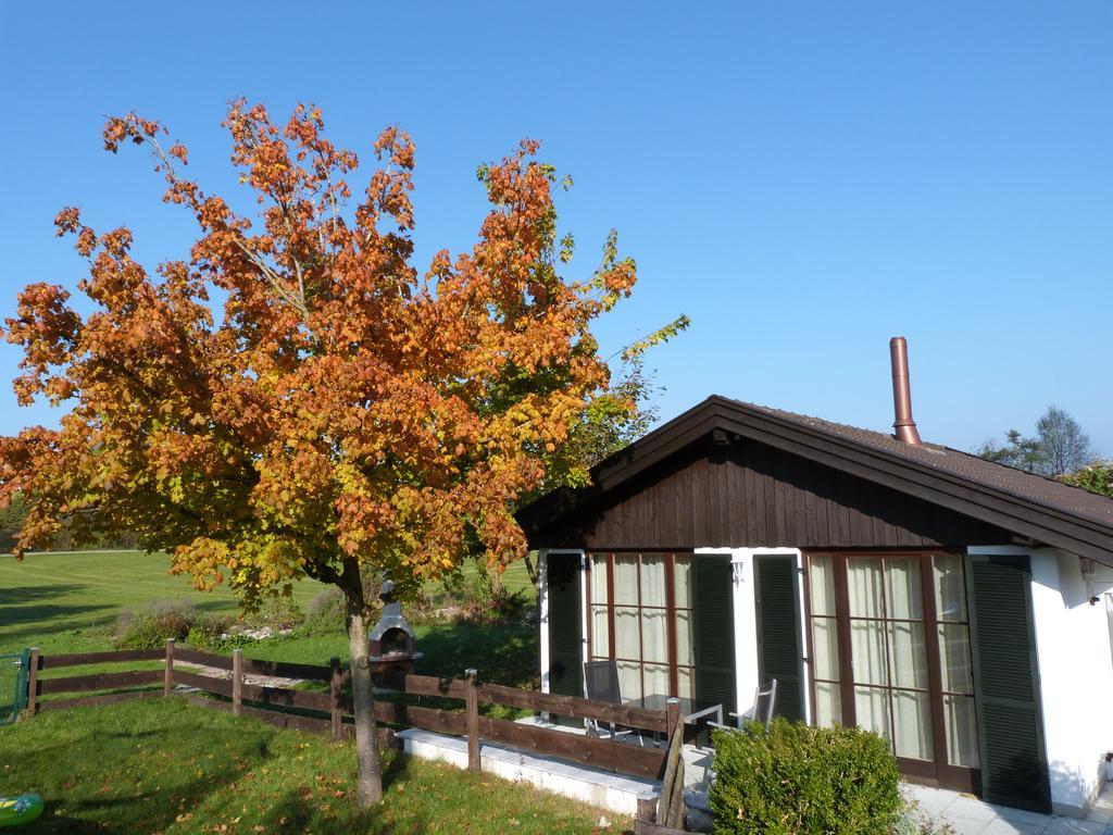 Chiemsee Comfort-Bungalow Mit Garten リムシュティング エクステリア 写真