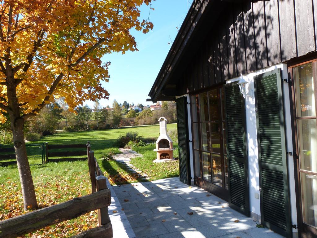 Chiemsee Comfort-Bungalow Mit Garten リムシュティング エクステリア 写真